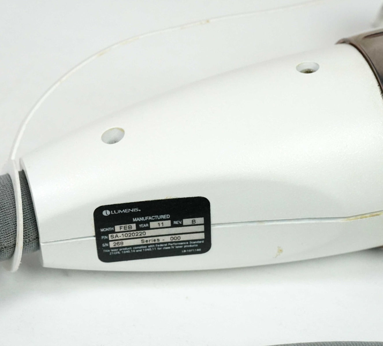 2011 Lumenis M22 Multi-Spot Nd YAG 1064 nm Laser Handpiece SA-1020220 Parts Unit