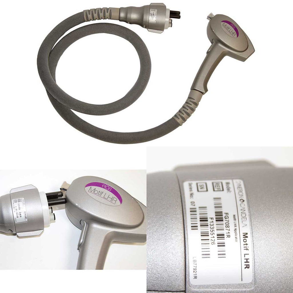 Syneron Elos Plus Laser IPL Motif LHR Hair Removal Applicator 810nm Handpiece