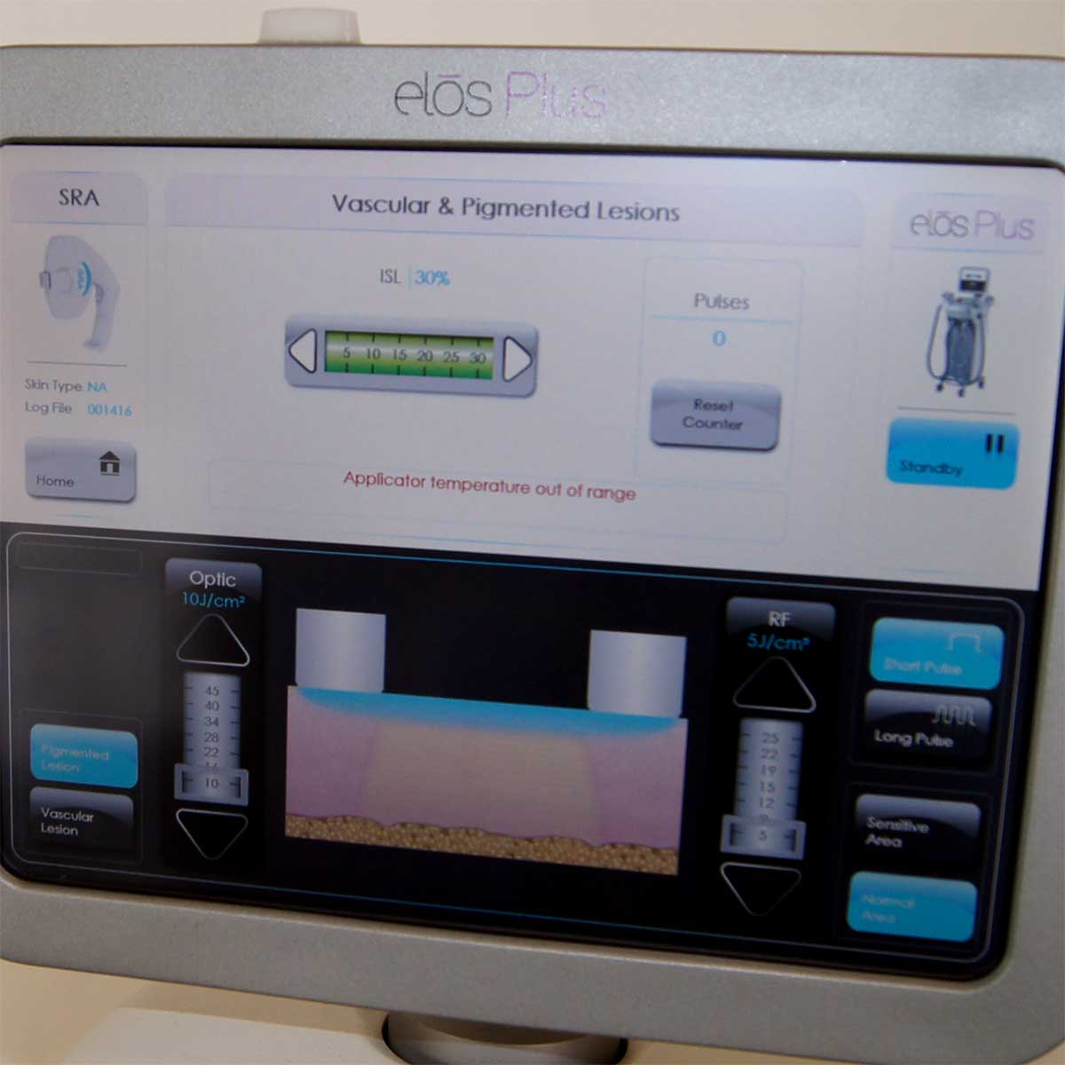 Syneron Elos Plus IPL SRA Skin Tightening Applicator Rejuvenation Handpiece