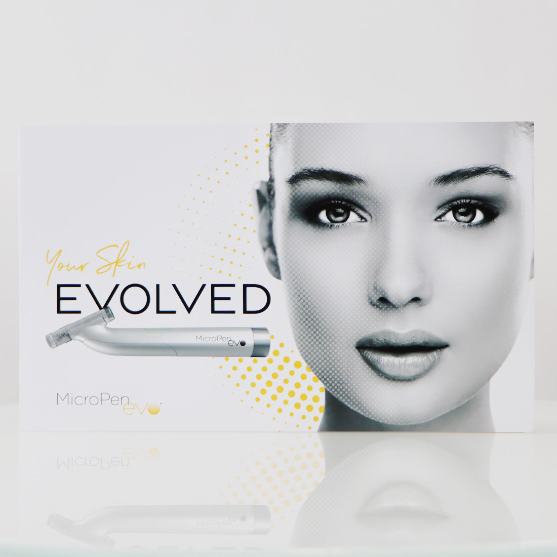Crown Aesthetics MicroPen EVO Microneedling Pen Brochure Your Skin Evolved 23pk