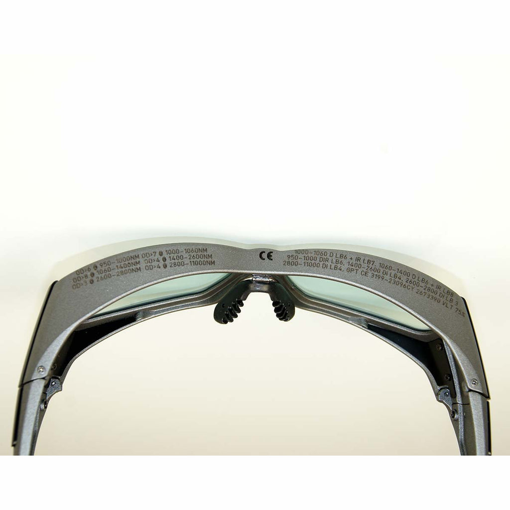 Honeywell Cynosure Laser Safety Glasses PPE Light Blue Lens OD8 @ 1060-1400nm