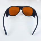 Laserex Laser Safety Glasses PPE Orange Lens OD6+ @ 190-1070nm NOIR Eyewear