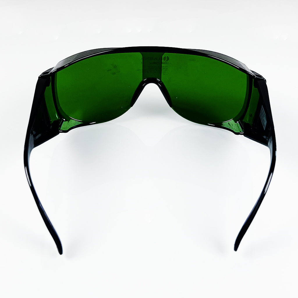 Lumenis IPL Safety Glasses PPE Dark Green Lens OD6 OD4 @ 770-1100nm Eyewear