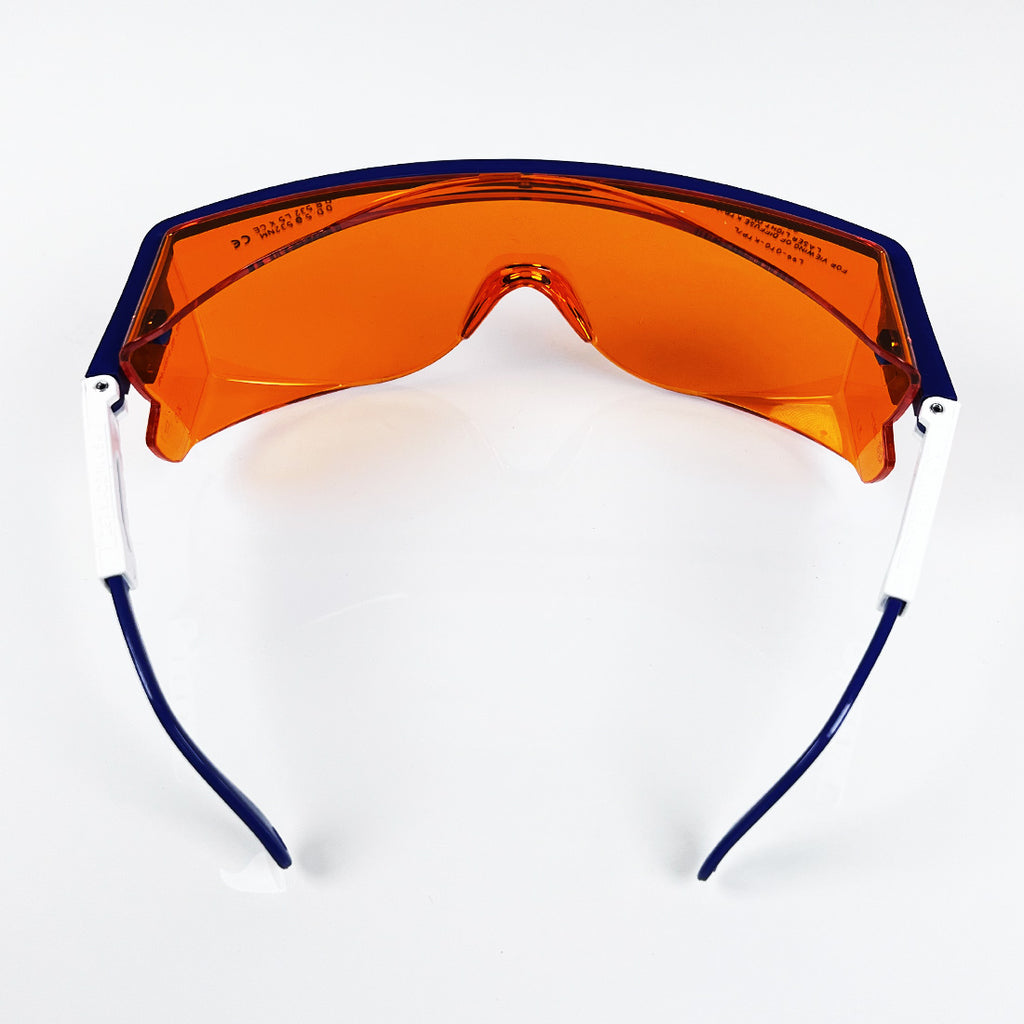 LaserScope Laser Safety Glasses PPE Orange Lens OD5 @ 532nm Adjustable Eyewear