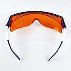 LaserScope Laser Safety Glasses PPE Orange Lens OD5 @ 532nm Adjustable Eyewear