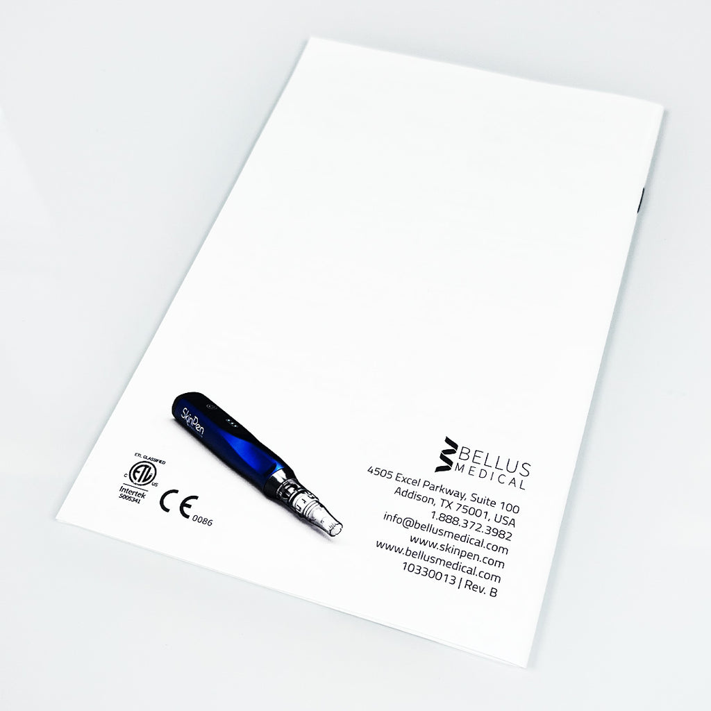 SkinPen Precision Microneedling System User Manual Owner Operator Guide Booklet