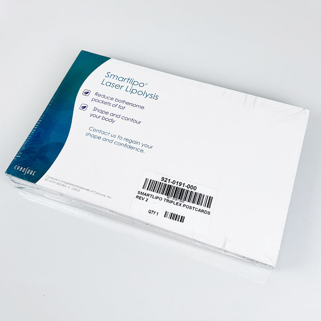 Cynosure Smartlipo Triplex Redefine and Rediscover Postcards 921-0191-000 100pk