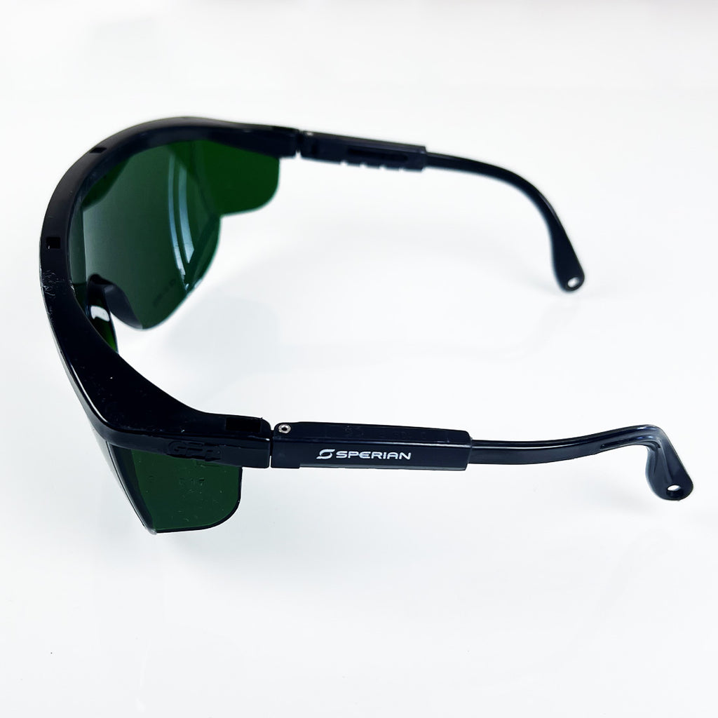 Sperian IPL Safety Glasses PPE Dark Green Lens D 166-F CE 3 DIF GPT Eyewear