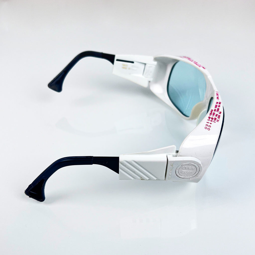 Uvex Laser Safety Glasses PPE Light Blue Lens OD5 OD4 @ 1064-1600nm Eyewear