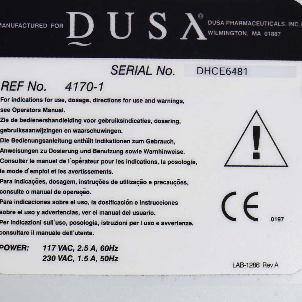Dusa BLU Blue Light Photo Dynamic Light Therapy Acne Sun Damage Lamp 4170-1 2 3