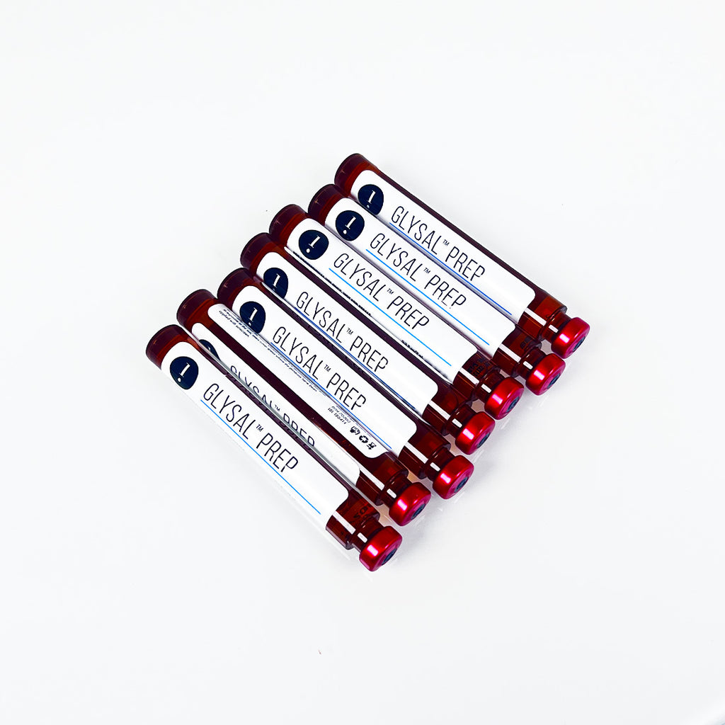 Edge Systems Hydrafacial Glysal PREP Glycolic Salicyclic Acid P70200 x7 Vials