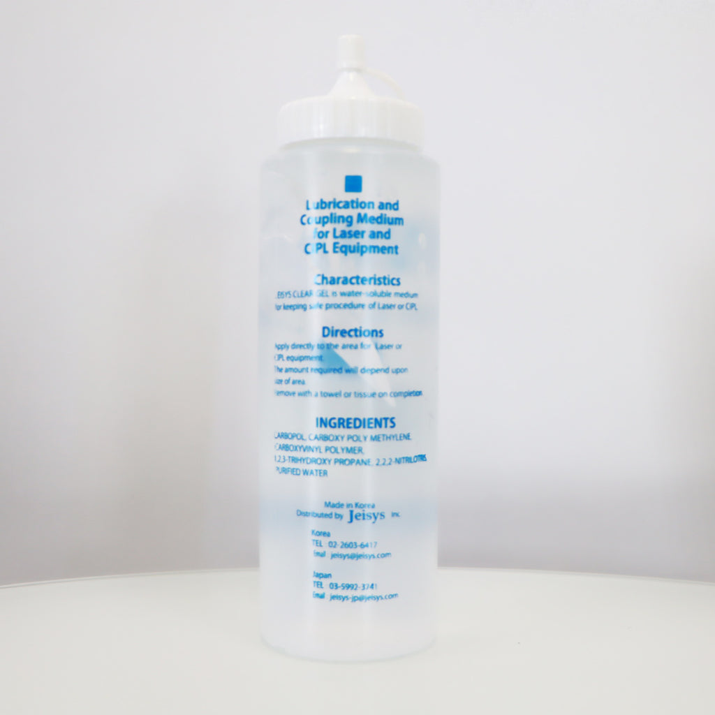 Jeisys Laser CLEAR GEL Lubrication & Coupling Medium CIPL 250ml Bottle