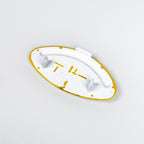 Palomar MaxYs IPL Handpiece Emblem Logo Name Snap-In Decal Max Ys Yellow