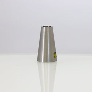 3/4" Long Metal Nose Cone Female Threads 3/16" Tip 3/8" Base Tapered Laser PARTS