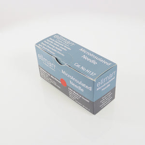 Cynosure Ellman MicroInsulated Needle Disposable Silver H137 Sterile-EX04/23 x48