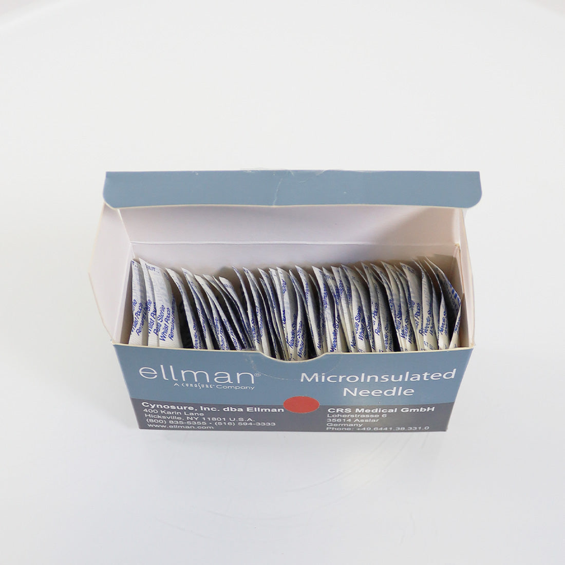 Cynosure Ellman MicroInsulated Needle Disposable Silver H137 Sterile-EX04/23 x48