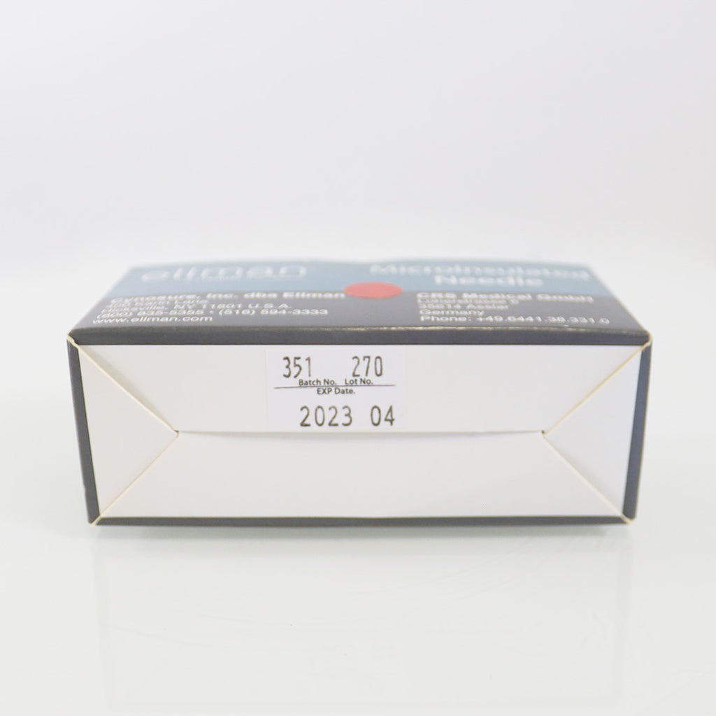 Cynosure Ellman MicroInsulated Needle Disposable Silver H137 Sterile-EX04/23 x48