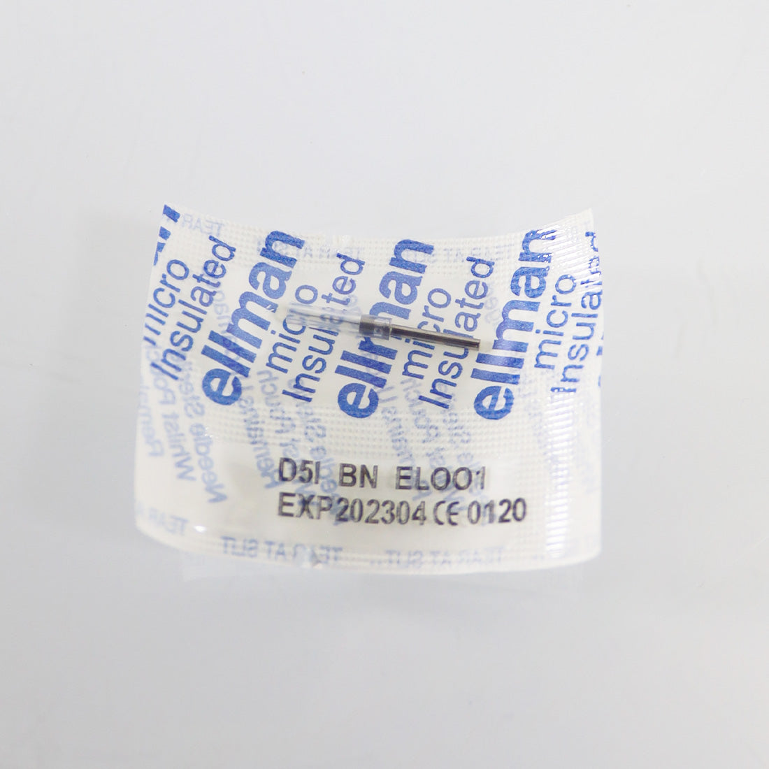 Cynosure Ellman MicroInsulated Needle Disposable Silver H137 Sterile-EX04/23 x48