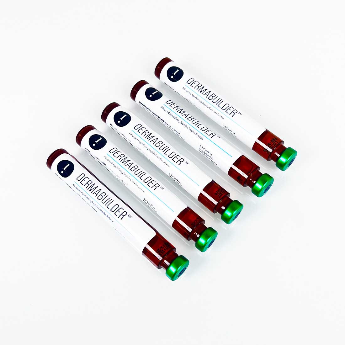Edge Systems Hydrafacial DermaBuilder Peptide Solution 70276 Wrinkles x5 Vials