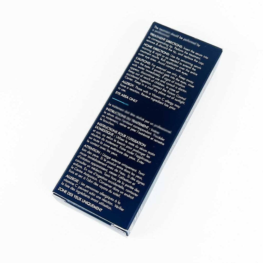 Edge Systems Hydrafacial Perk Eye Replenishing Serum Back