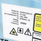 2005 Cutera Altus CoolGlide RVantage 110 Vantage Nd YAG 1064 Hair Removal Laser