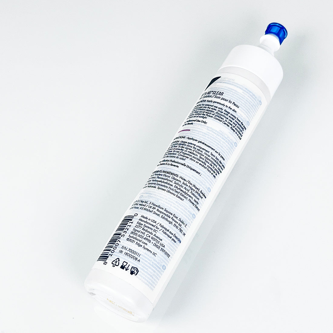 Edge Systems Hydrafacial BETA-HD Clear Oily Congested Skin Solution 8oz 237mL