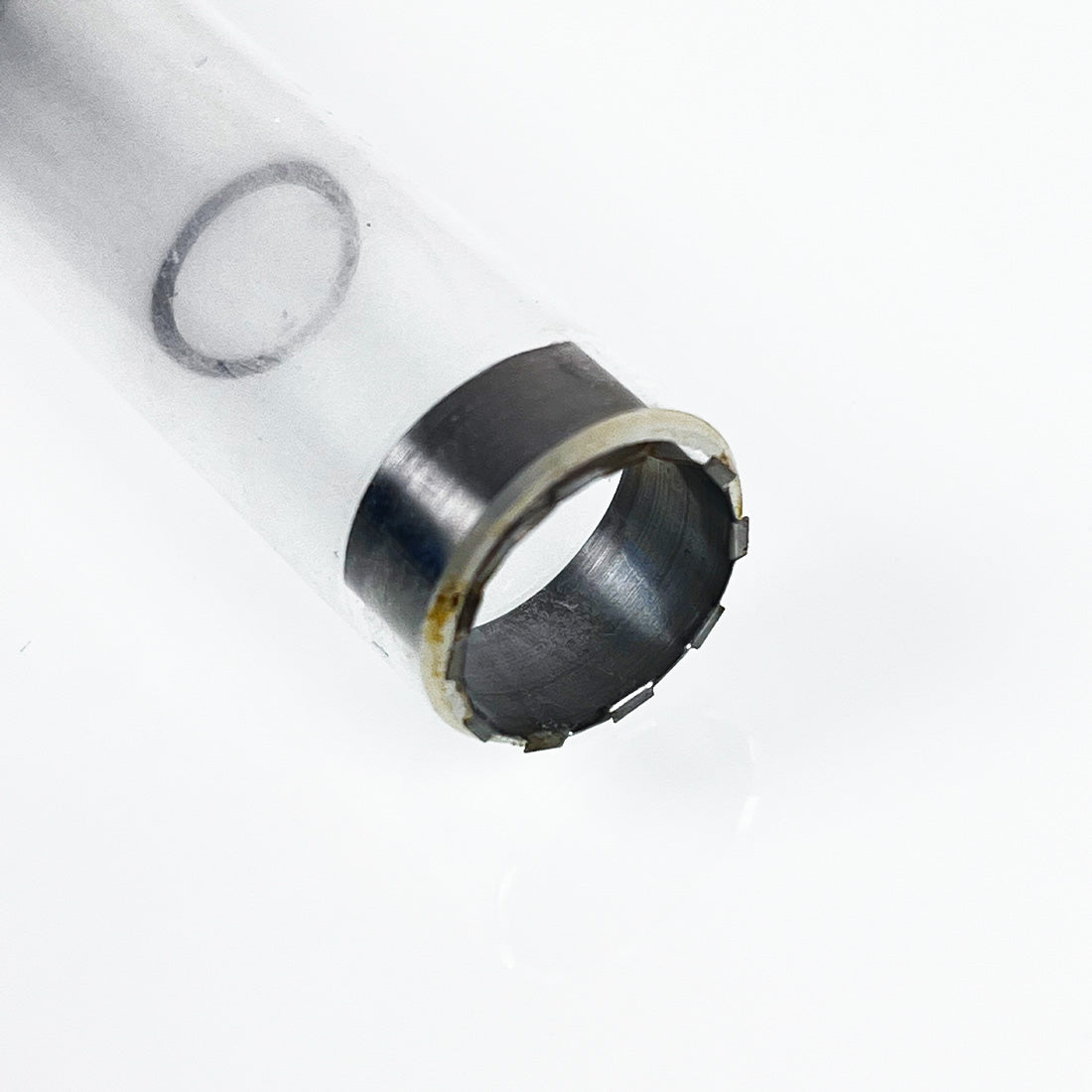 Palomar StarLux Icon Handpiece Head Glass Flow Tube - White 15mm