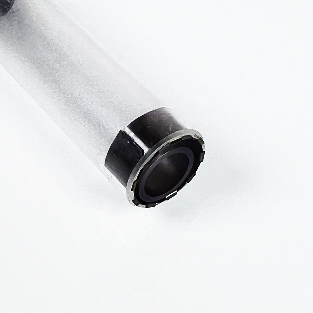 Palomar StarLux Icon Handpiece Head Glass Flow Tube - White 15mm