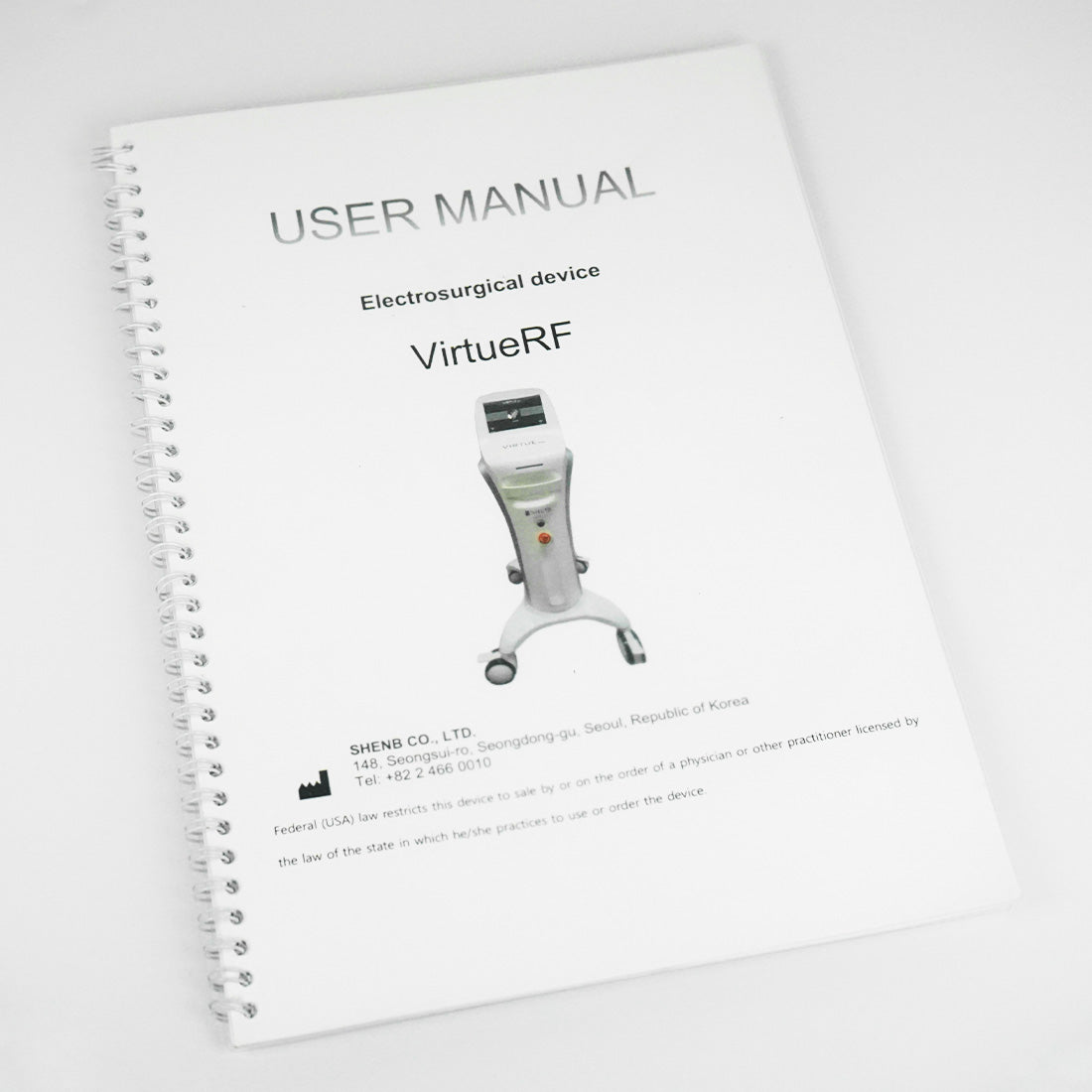 VirtueRF Electrosurgical Device User Manual Virtue RF Treatment Settings Guide