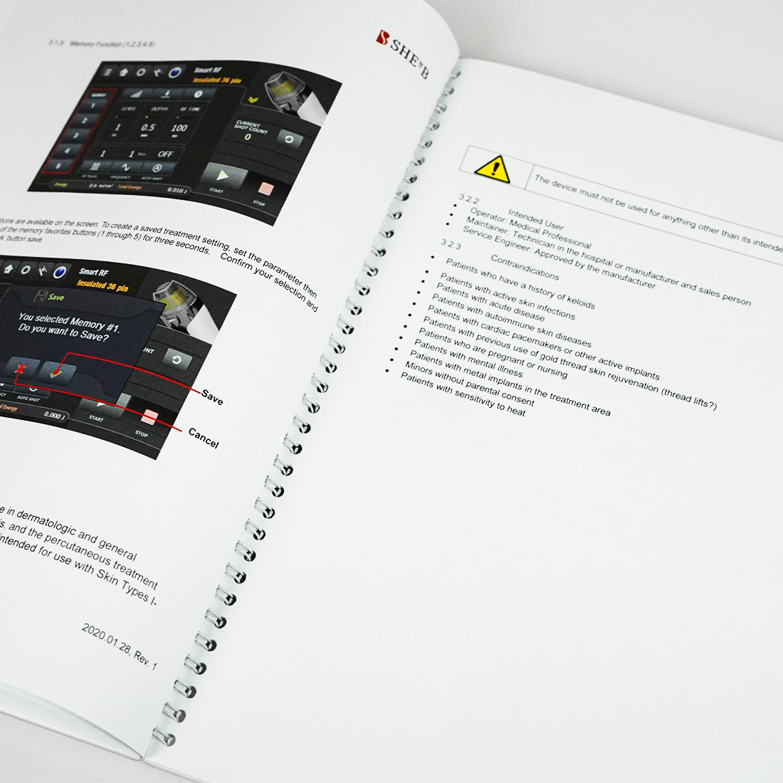 VirtueRF Electrosurgical Device User Manual Virtue RF Treatment Settings Guide