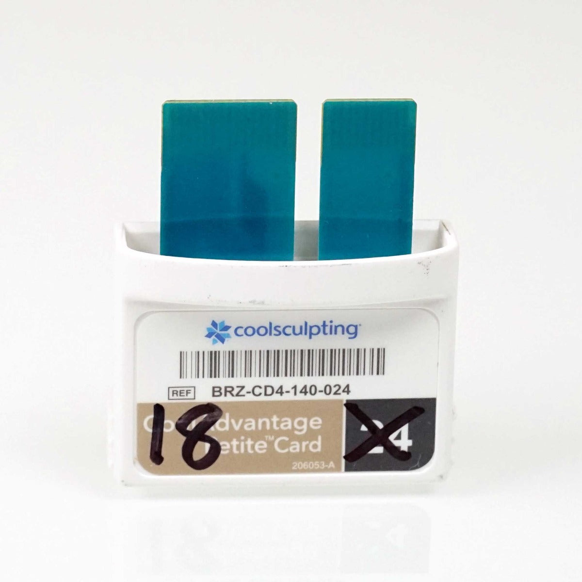 Zeltiq CoolSculpting CoolAdvantage PETITE Gold Card BRZ-CD4-140-024 x18 Cycles