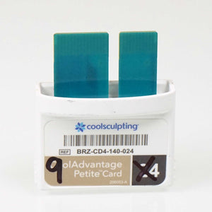 Zeltiq CoolSculpting CoolAdvantage Petite Gold Card BRZ-CD4-140-024 x9 Cycles