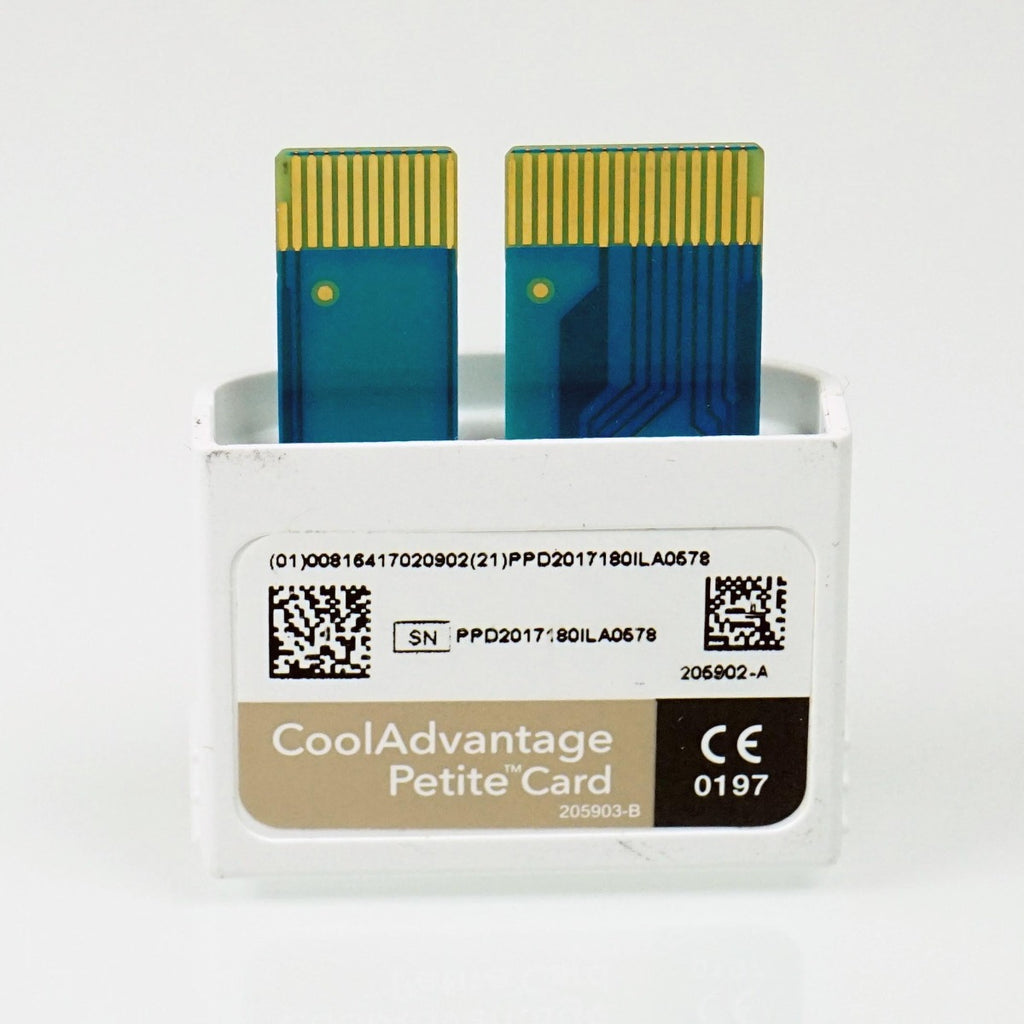 Zeltiq CoolSculpting CoolAdvantage Petite Gold Card BRZ-CD4-140-024 x9 Cycles