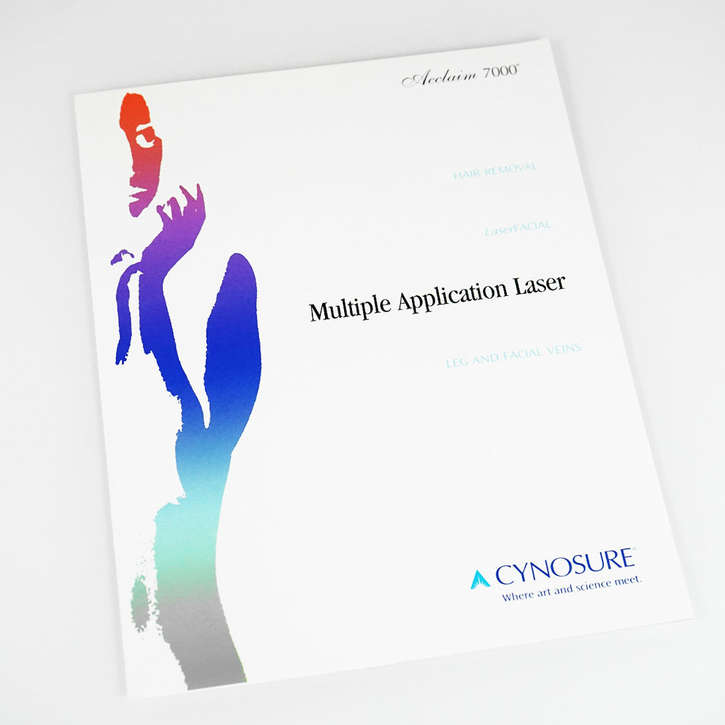 Cynosure Acclaim 7000 Multiple Application Laser Hair Removal Veins Marketing x1