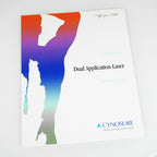 Cynosure Apogee 5500 Dual Application Laser Hair Removal Marketing Brochure x1Pc