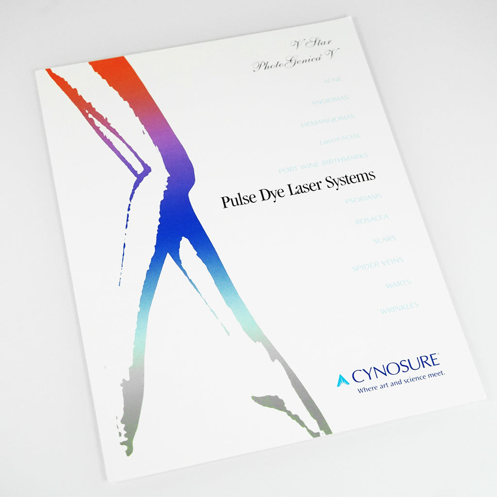 Cynosure V Star PhotoGenica Pulse Dye Laser Marketing Office Brochure VStar