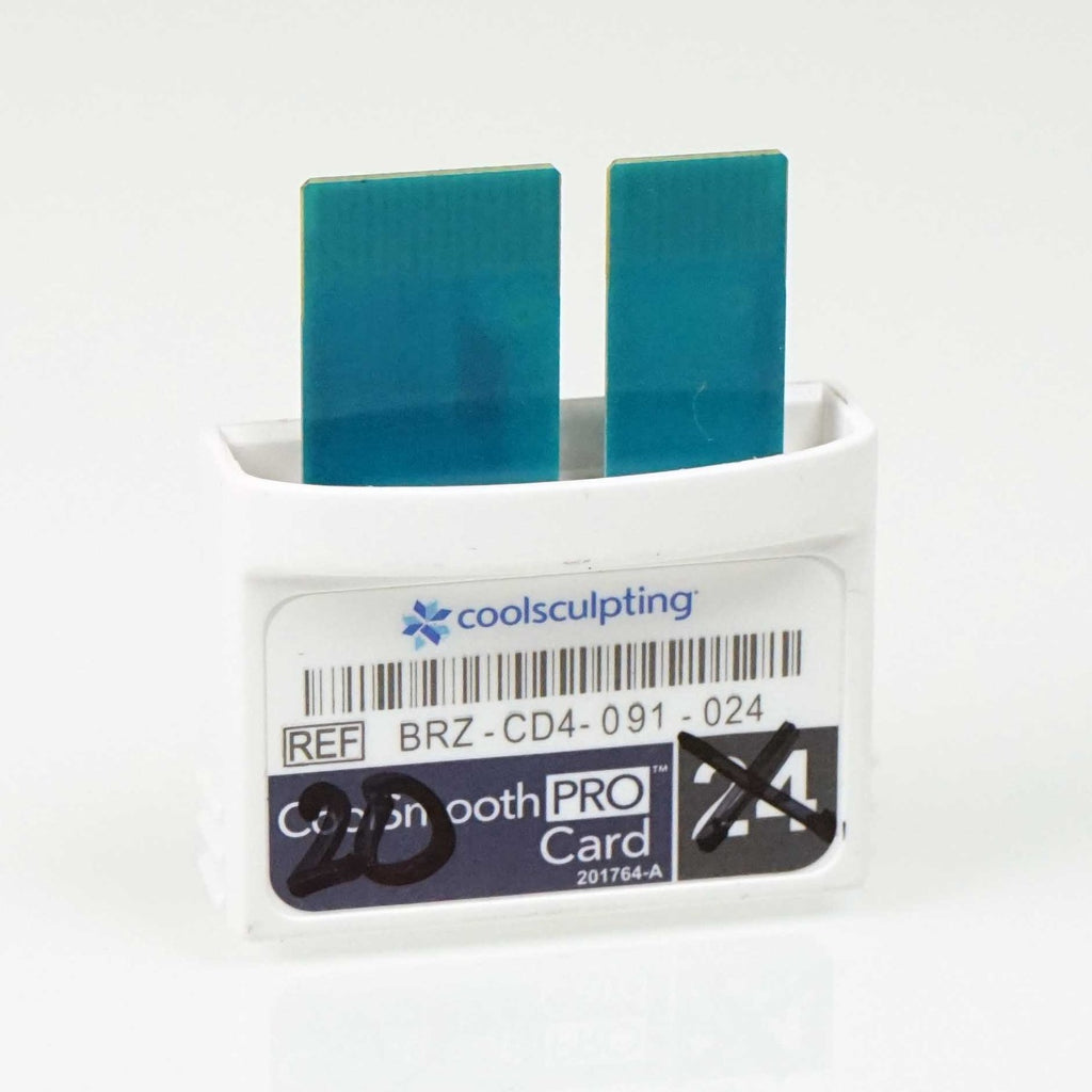 Zeltiq CoolSculpting CoolSmooth PRO Card BRZ-CD4-091-024 Cool Smooth x20 Cycles
