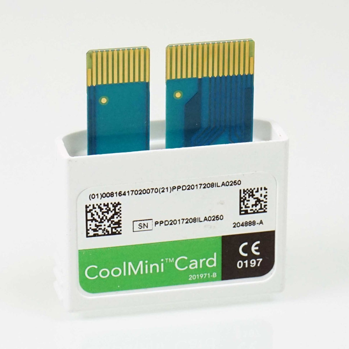 Zeltiq CoolSculpting CoolMini BRZ-CD4-02X-024 Green Treatment Card x19 Cycles