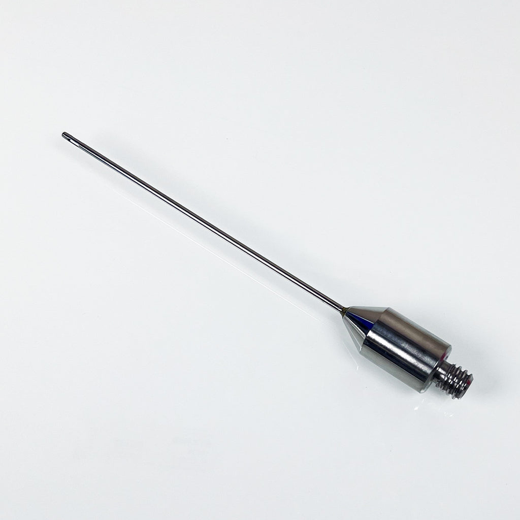 Cannula Handpiece 3-Port Blunt Suction Needle Tri-Port Threaded Cannulae 6" 15 3