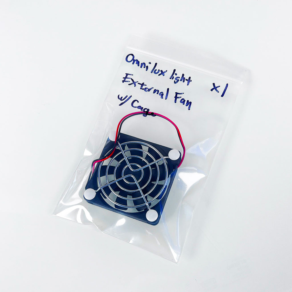 Sunon 6cm 12V 7-Blade Chassis Cooling Fan MagLev KDE1206PHV1 Cage OmniLux Light
