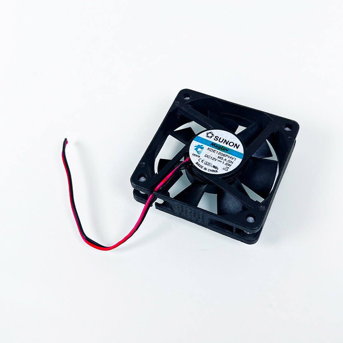 Sunon 6cm 12V 7-Blade Cap Internal Cooling Fan MagLev KDE1206PHV1 OmniLux Light