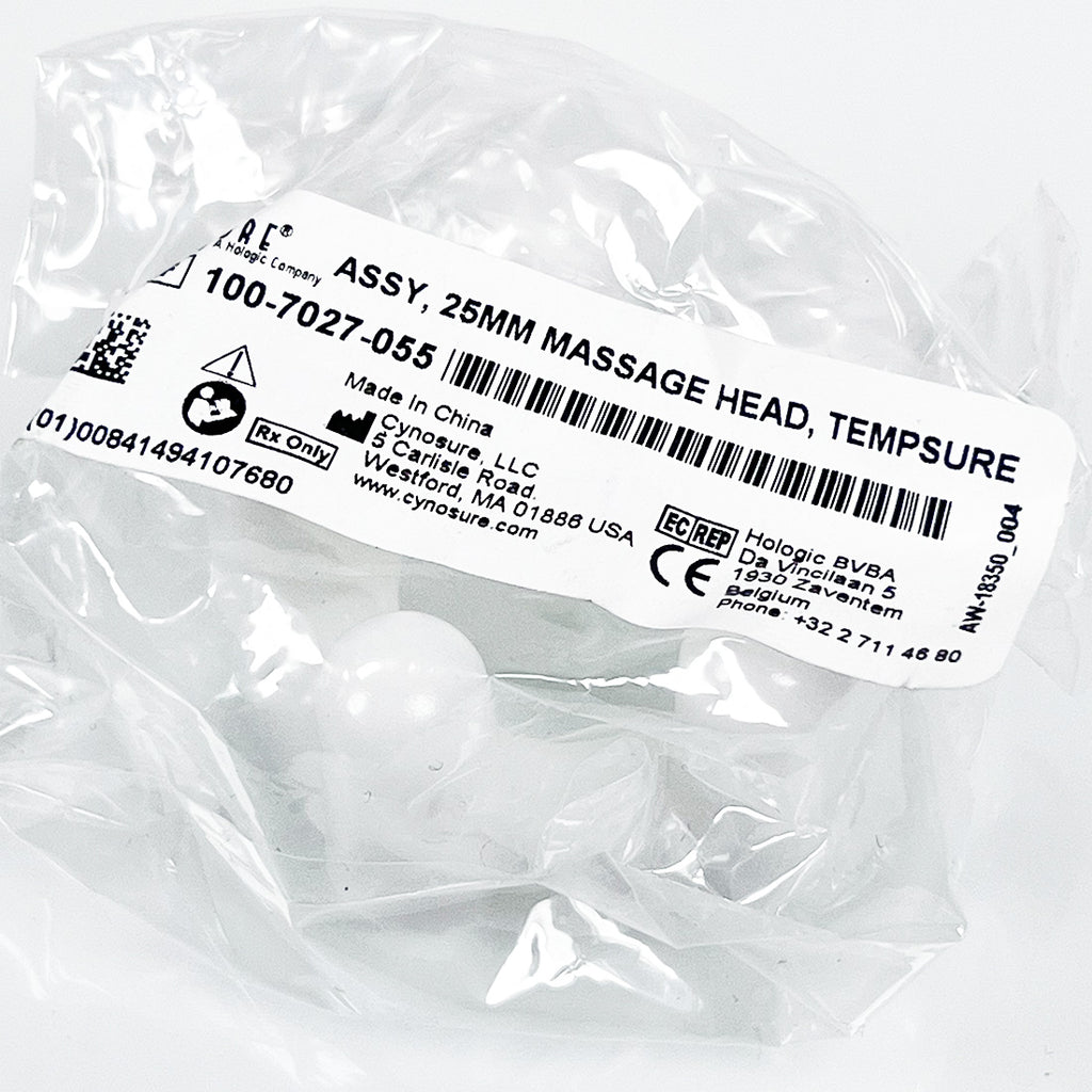 Cynosure TempSure Envi Ellman PelleFirm Small Massage Head 25mm 100-7027-055 NEW