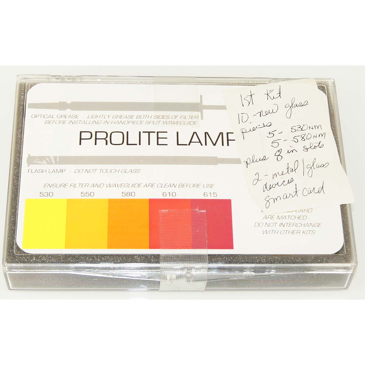 Quantel ProLite Lamp Kit Incomplete IPL Flash Lamp Parts As-Is 00016251-W (P1)