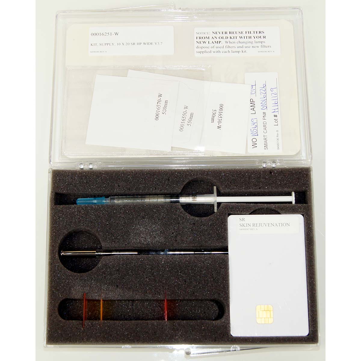 Quantel ProLite Lamp Kit Incomplete IPL Flash Lamp Parts As-Is 00016251-W (P4)
