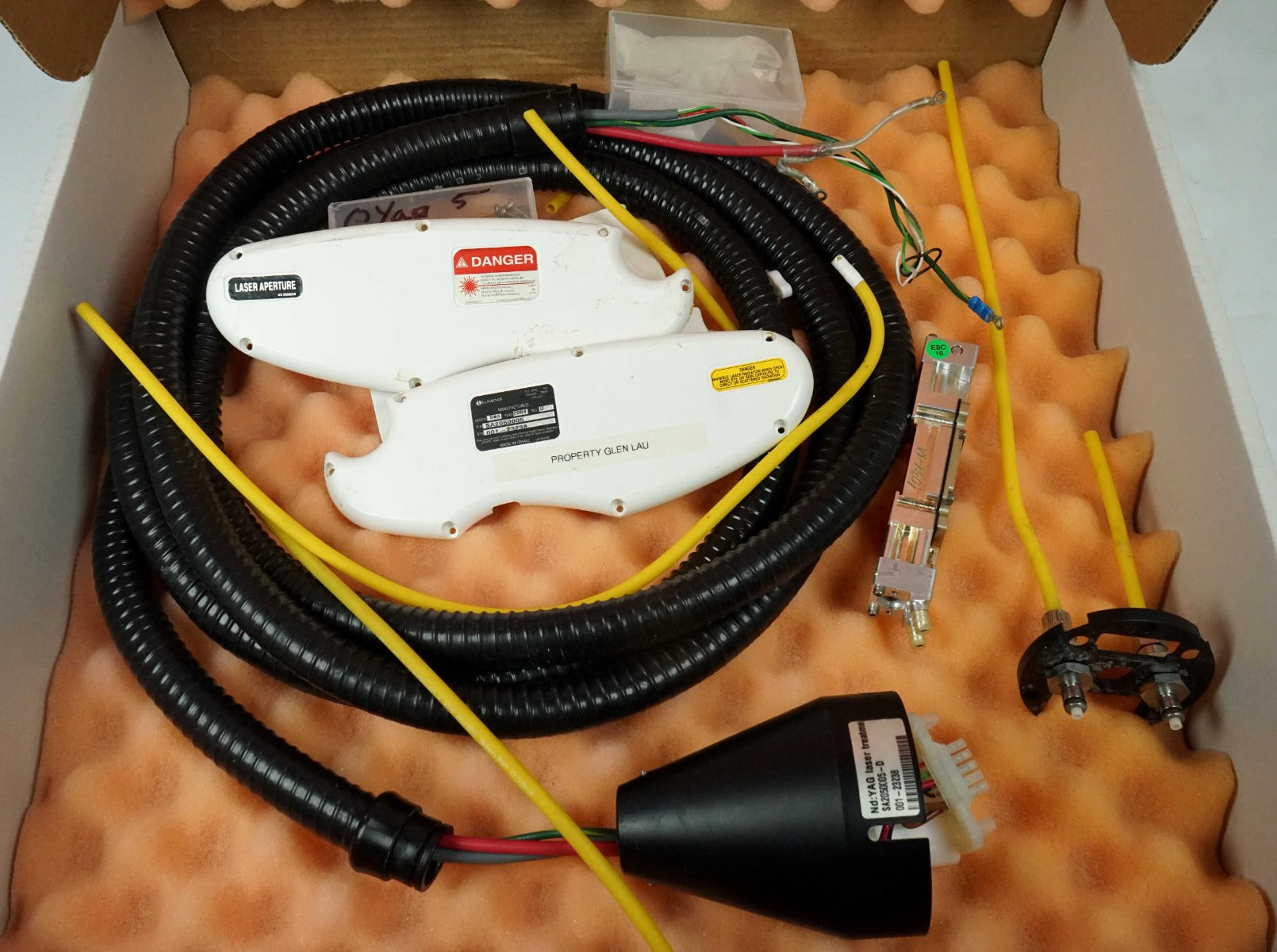 2004 Lumenis Quantum Laser Nd YAG 1064 nm Handpiece SA2050005-D PARTS UNIT