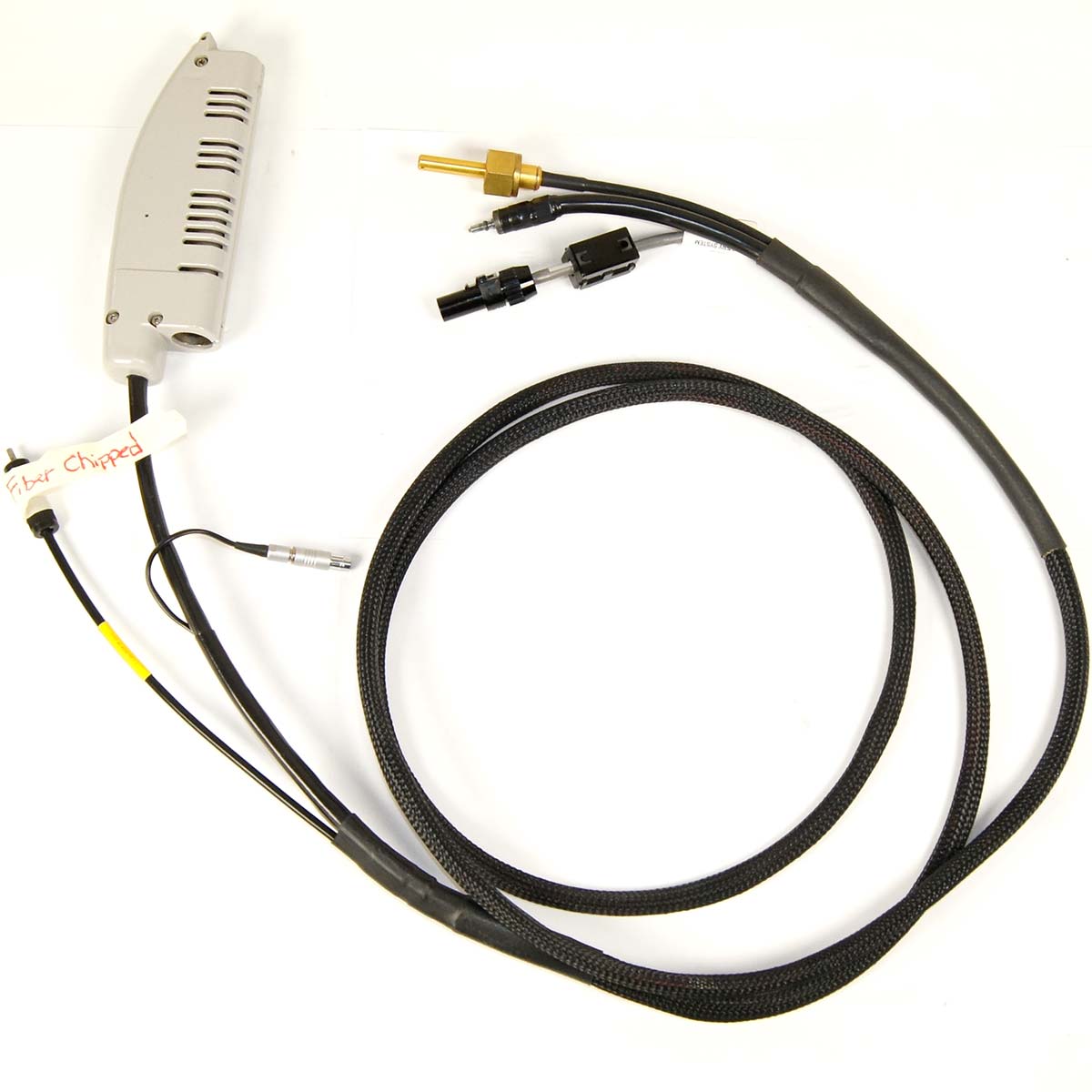 Candela Laser VBeam Perfecta Handpiece and Fiber / Data Cable PARTS As-Is (AO)
