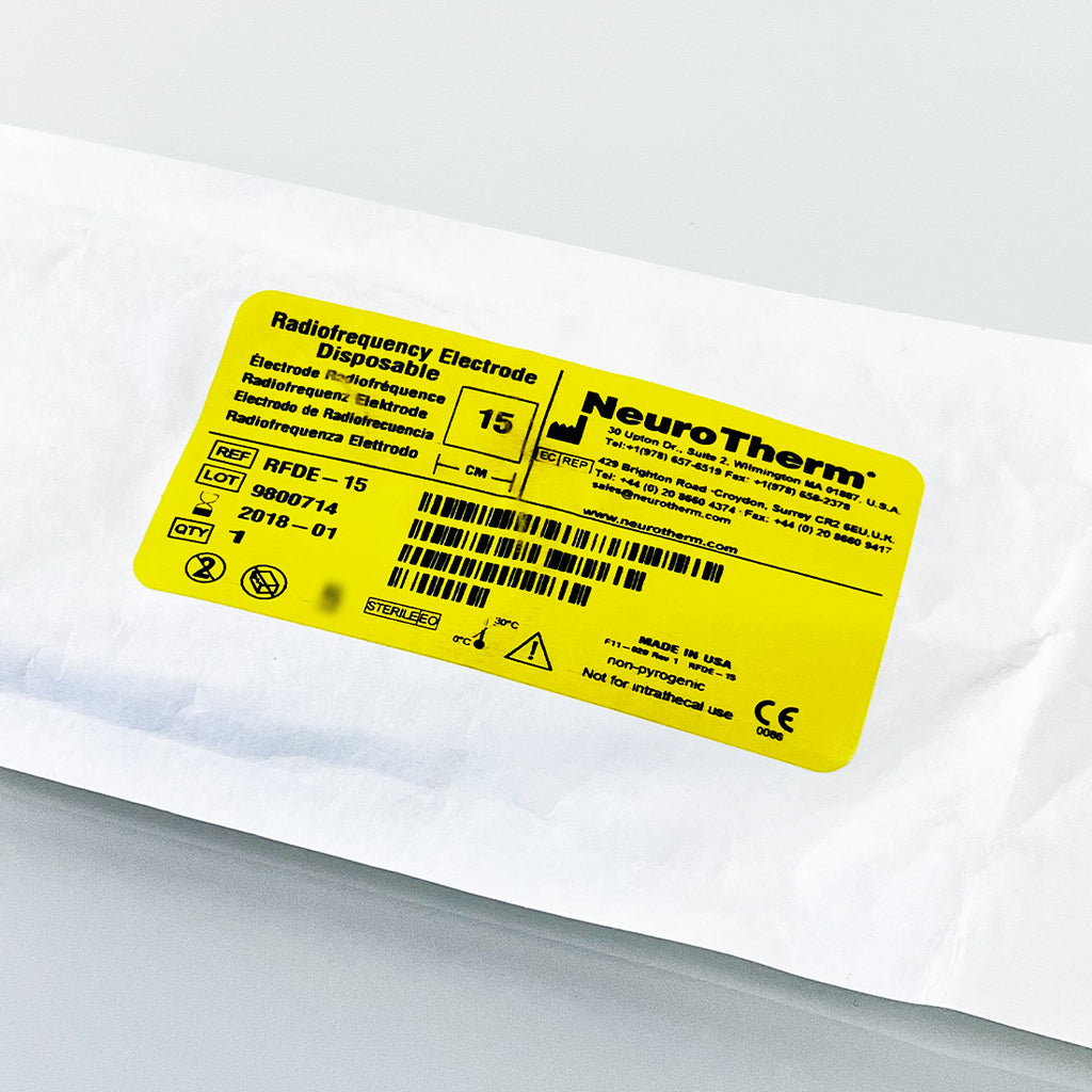 ThermiRF D-KIT-15-18 Disposable Kit Blunt Cannula Electrode Grounding Pad EXP 2018