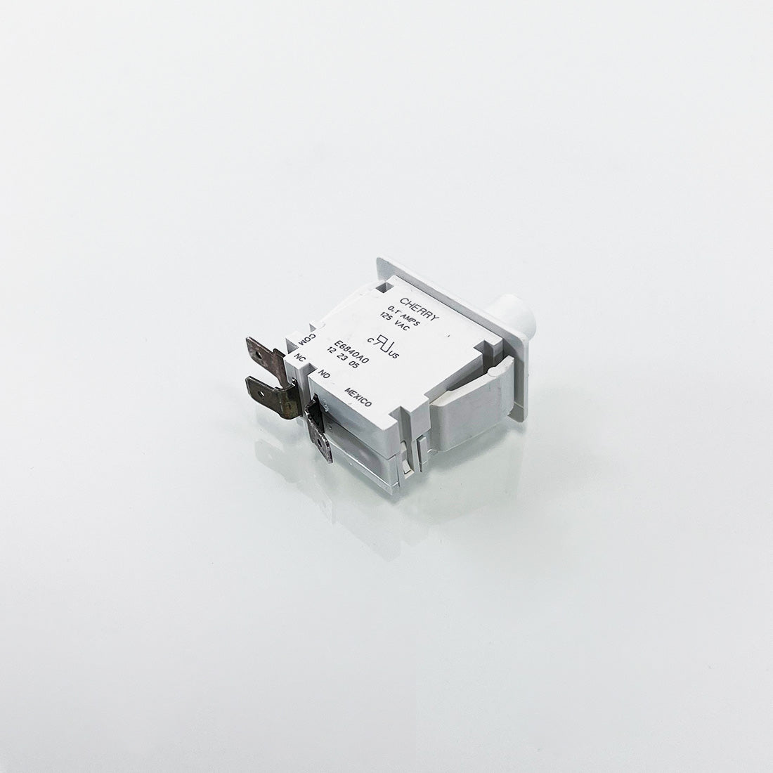 Cherry 0.1Amps 125 VAC Push Button On Off White Ivory Laser Switch E6840A0 PARTS