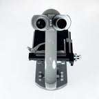 Olympus Tokyo Japan Grey Microscope Binocular Viewer Interchangeable Light As-Is