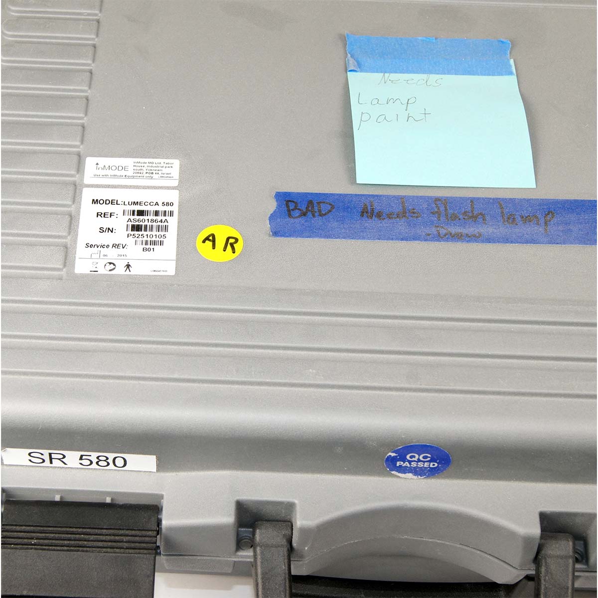 InMODE Lumecca IPL SR580 Handpiece SR 580 Hand Piece In Mode PARTS As-Is (AR)